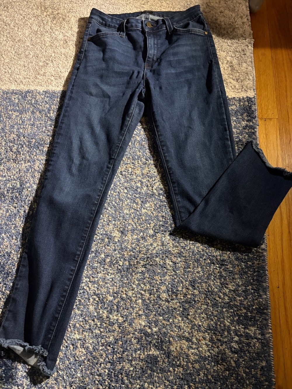 Just Black Women's Dark Indigo Skinny Jeans